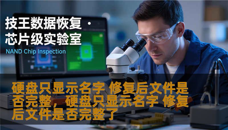 硬盘只显示名字 修复后文件是否完整，硬盘只显示名字 修复后文件是否完整了