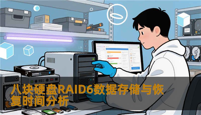 八块硬盘RAID6数据存储与恢复时间分析