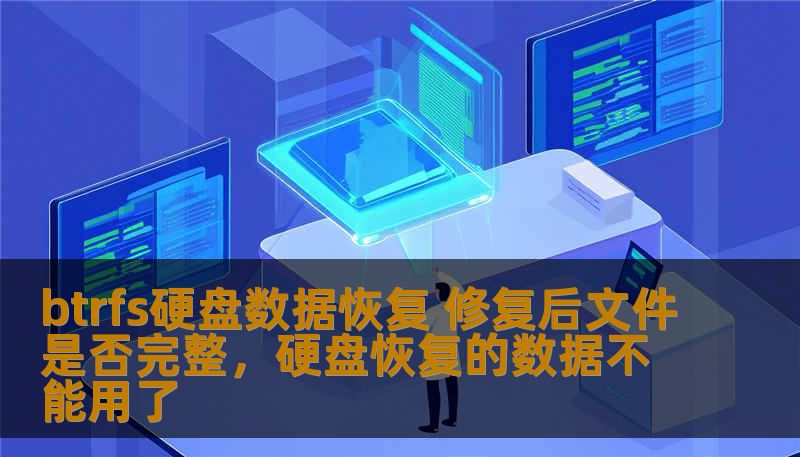 btrfs硬盘数据恢复 修复后文件是否完整，硬盘恢复的数据不能用了