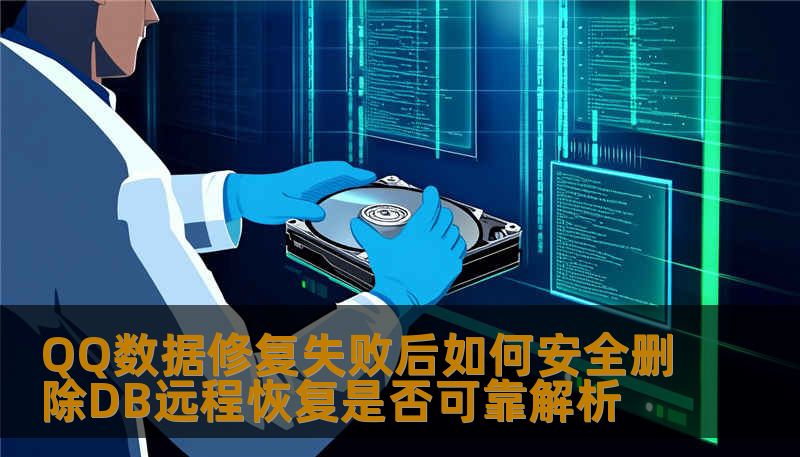 QQ数据修复失败后如何安全删除DB远程恢复是否可靠解析
