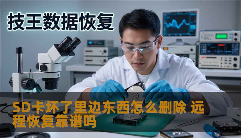 SD卡坏了里边东西怎么删除 远程恢复靠谱吗