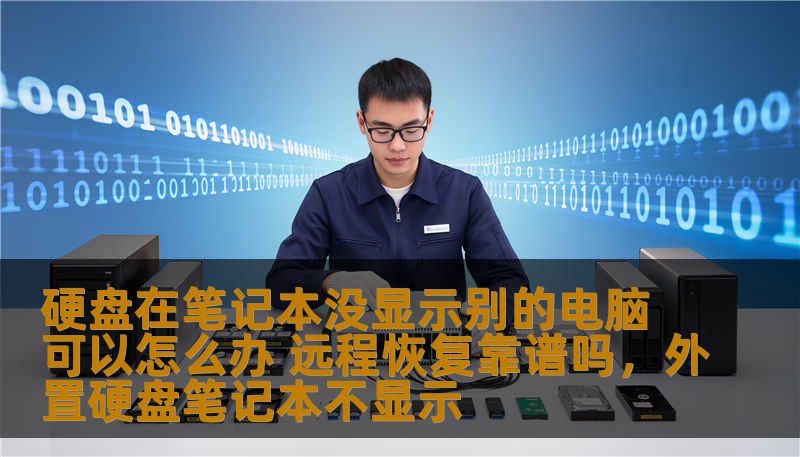 硬盘在笔记本没显示别的电脑可以怎么办 远程恢复靠谱吗，外置硬盘笔记本不显示