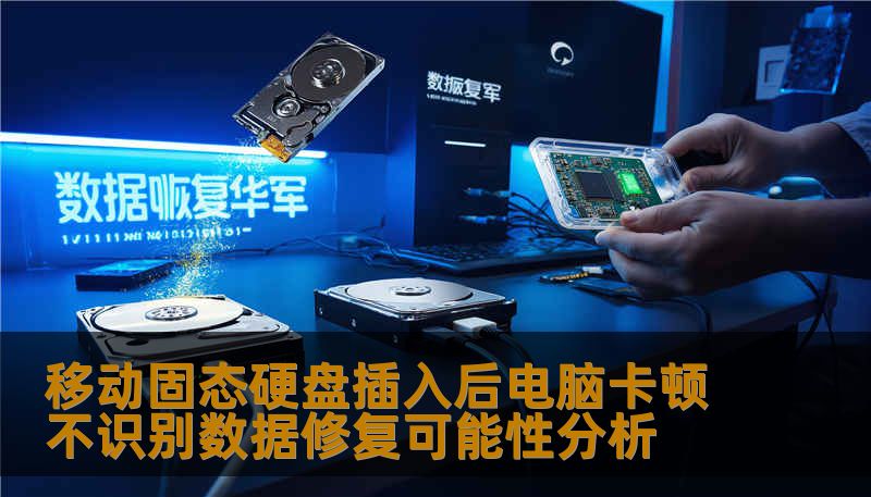 移动固态硬盘插入后电脑卡顿不识别数据修复可能性分析 移动固态硬盘插入后电脑卡顿不识别数据修复可能性分析