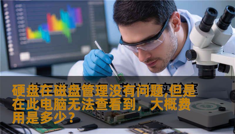 硬盘在磁盘管理没有问题,但是在此电脑无法查看到，大概费用是多少？