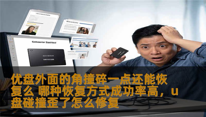 优盘外面的角撞碎一点还能恢复么 哪种恢复方式成功率高，u盘碰撞歪了怎么修复