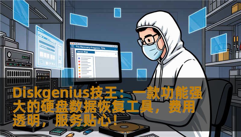 Diskgenius技王：一款功能强大的硬盘数据恢复工具，费用透明，服务贴心！