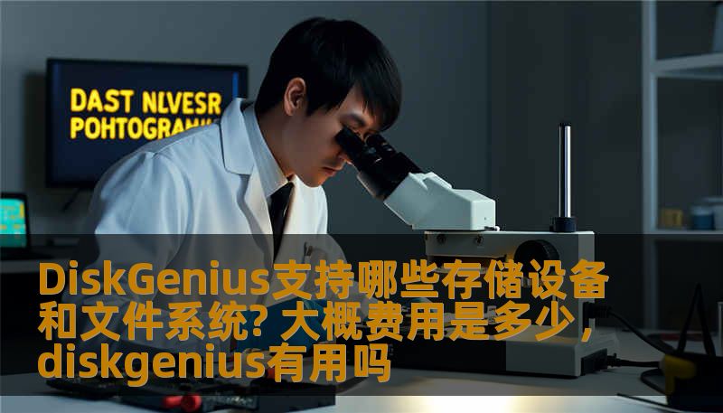 DiskGenius支持哪些存储设备和文件系统? 大概费用是多少，diskgenius有用吗