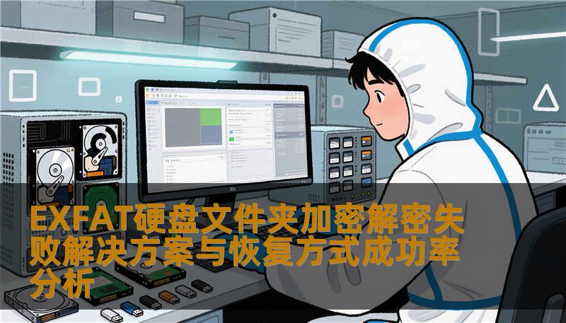 EXFAT硬盘文件夹加密解密失败解决方案与恢复方式成功率分析