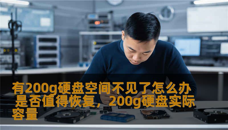 有200g硬盘空间不见了怎么办 是否值得恢复，200g硬盘实际容量