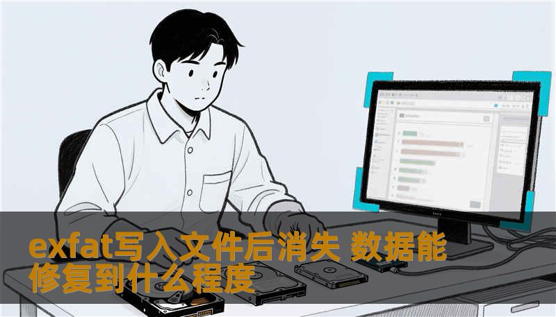exfat写入文件后消失 数据能修复到什么程度