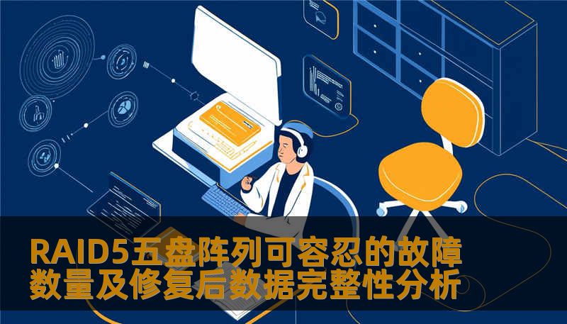 RAID5五盘阵列可容忍的故障数量及修复后数据完整性分析 RAID5五盘阵列可容忍的故障数量及修复后数据完整性分析