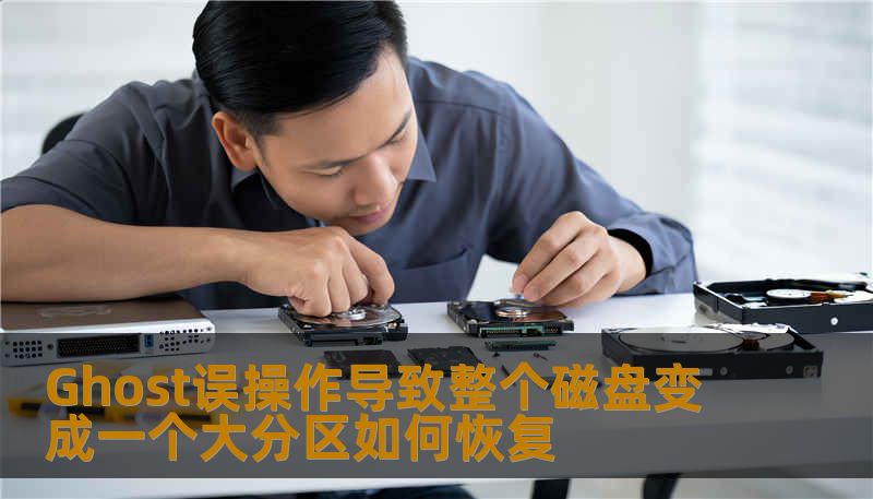 Ghost误操作导致整个磁盘变成一个大分区如何恢复