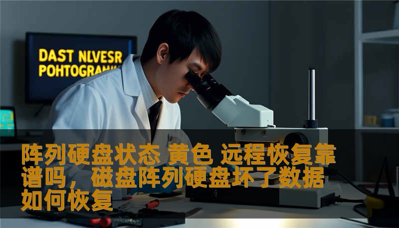 阵列硬盘状态 黄色 远程恢复靠谱吗，磁盘阵列硬盘坏了数据如何恢复