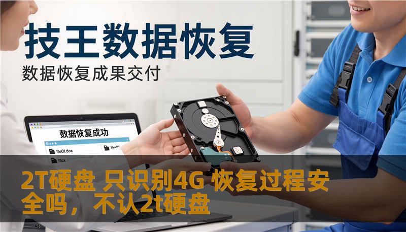 2T硬盘 只识别4G 恢复过程安全吗，不认2t硬盘