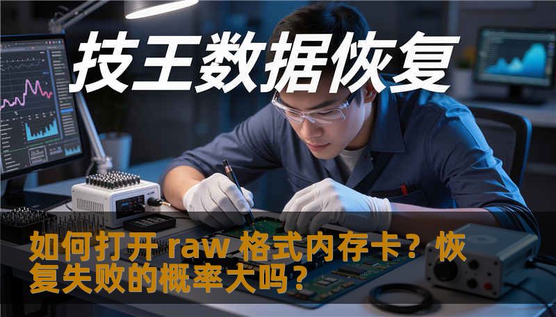 如何打开 raw 格式内存卡?恢复失败的概率大吗? 如何打开 raw 格式内存卡?恢复失败的概率大吗?