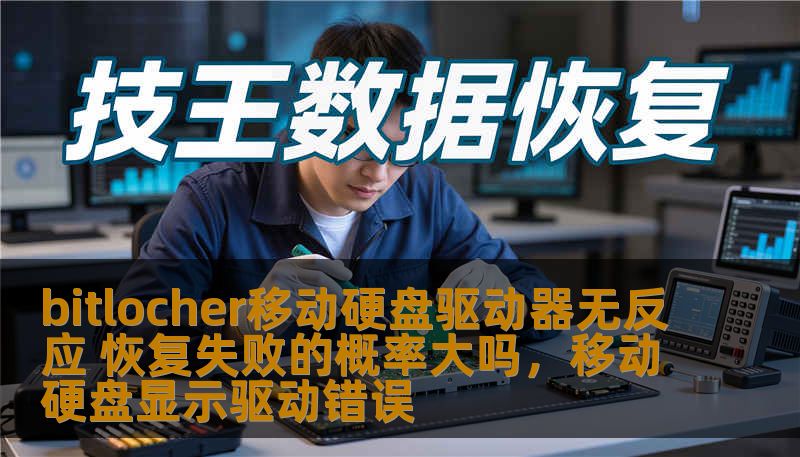 bitlocher移动硬盘驱动器无反应 恢复失败的概率大吗，移动硬盘显示驱动错误
