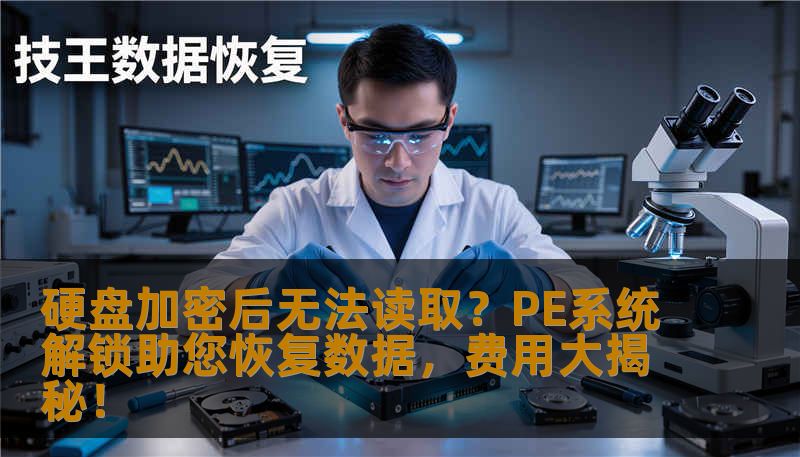 硬盘加密后无法读取？PE系统解锁助您恢复数据，费用大揭秘！
