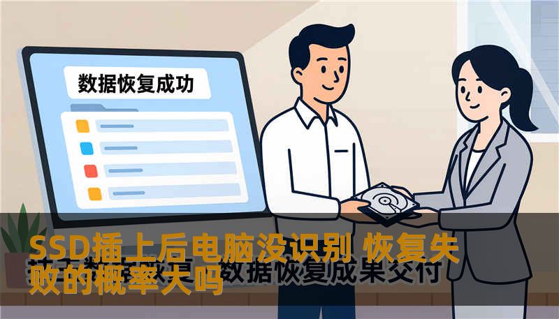 SSD插上后电脑没识别 恢复失败的概率大吗 SSD插上后电脑没识别 恢复失败的概率大吗