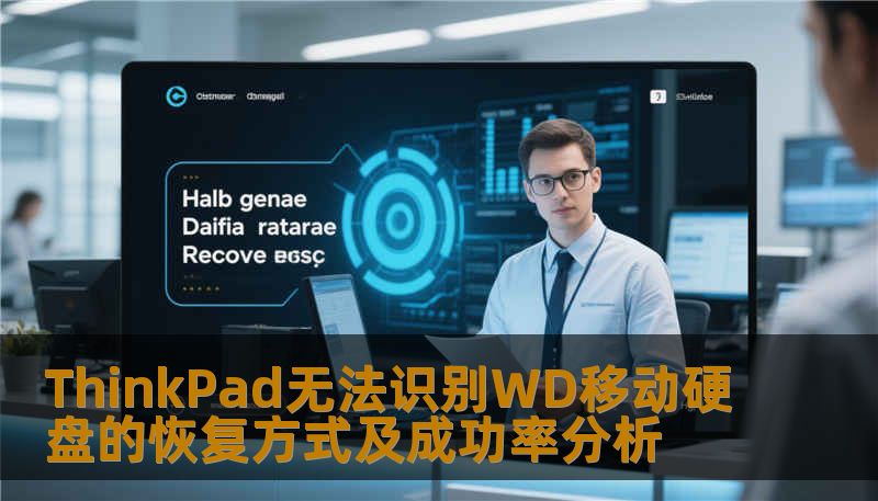 ThinkPad无法识别WD移动硬盘的恢复方式及成功率分析