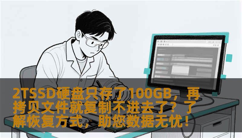 2TSSD硬盘只存了100GB，再拷贝文件就复制不进去了？了解恢复方式，助您数据无忧！