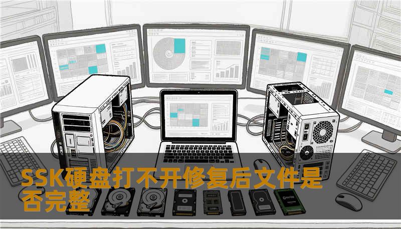 SSK硬盘打不开修复后文件是否完整