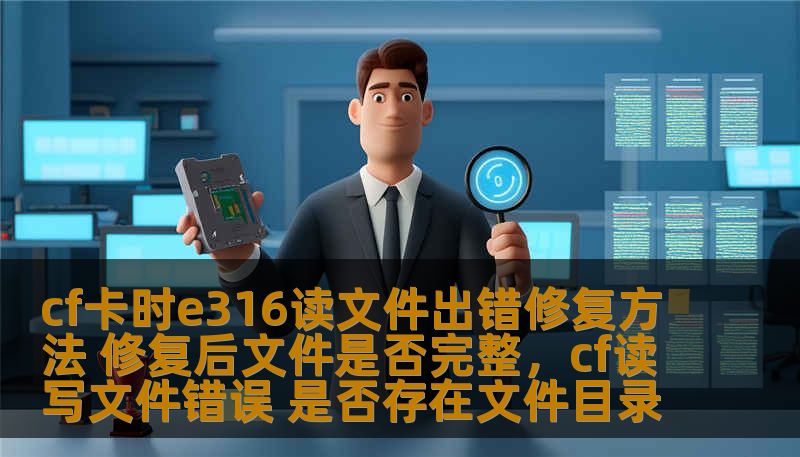 cf卡时e316读文件出错修复方法 修复后文件是否完整，cf读写文件错误 是否存在文件目录