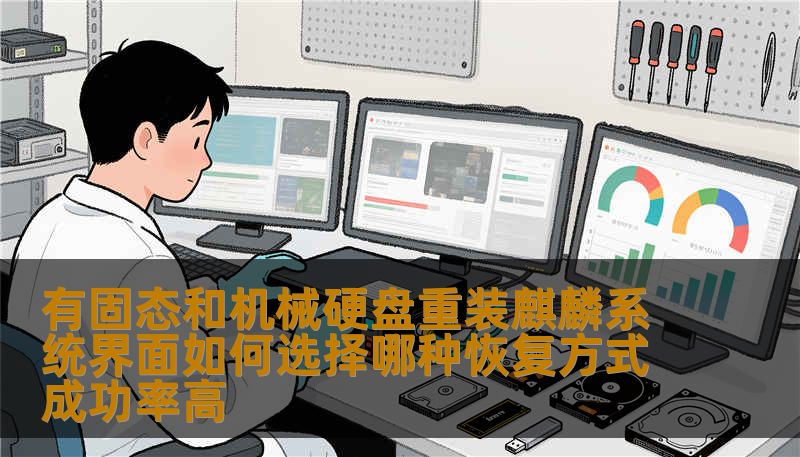 有固态和机械硬盘重装麒麟系统界面如何选择哪种恢复方式成功率高