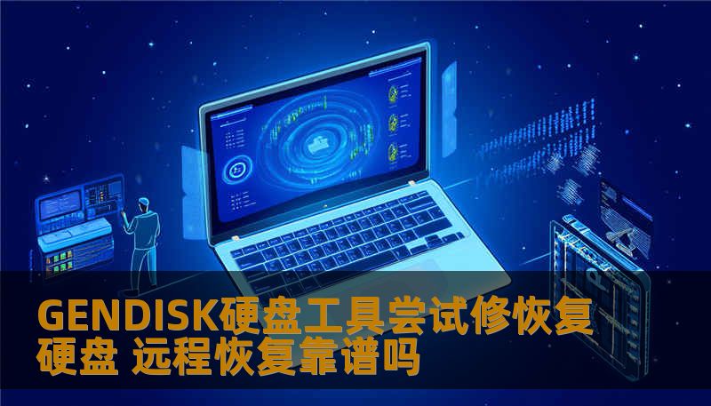 GENDISK硬盘工具尝试修恢复硬盘 远程恢复靠谱吗