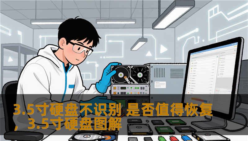 3.5寸硬盘不识别 是否值得恢复，3.5寸硬盘图解