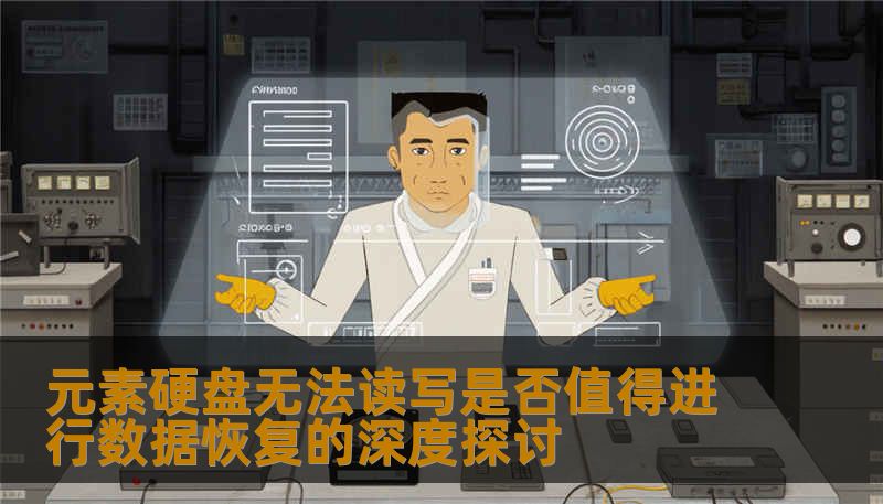 元素硬盘无法读写是否值得进行数据恢复的深度探讨 元素硬盘无法读写是否值得进行数据恢复的深度探讨