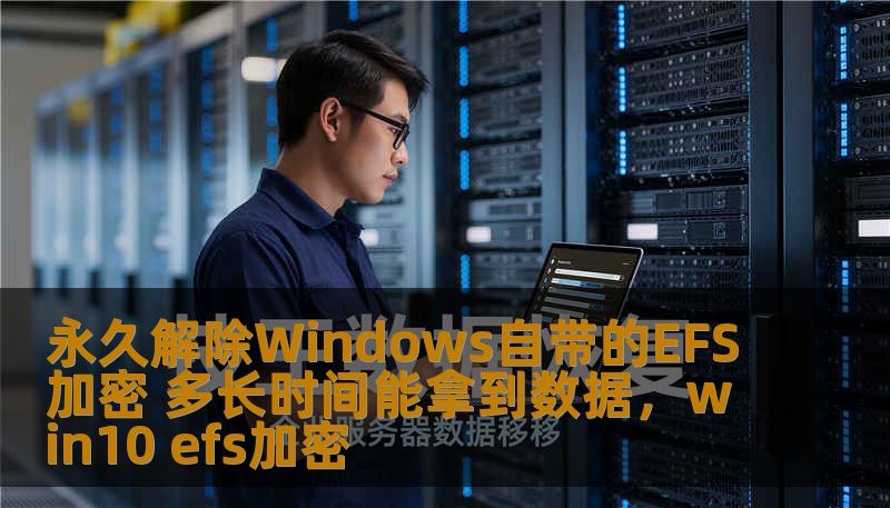 永久解除Windows自带的EFS加密 多长时间能拿到数据，win10 efs加密