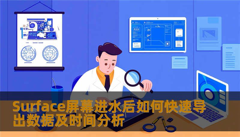 Surface屏幕进水后如何快速导出数据及时间分析 Surface屏幕进水后如何快速导出数据及时间分析