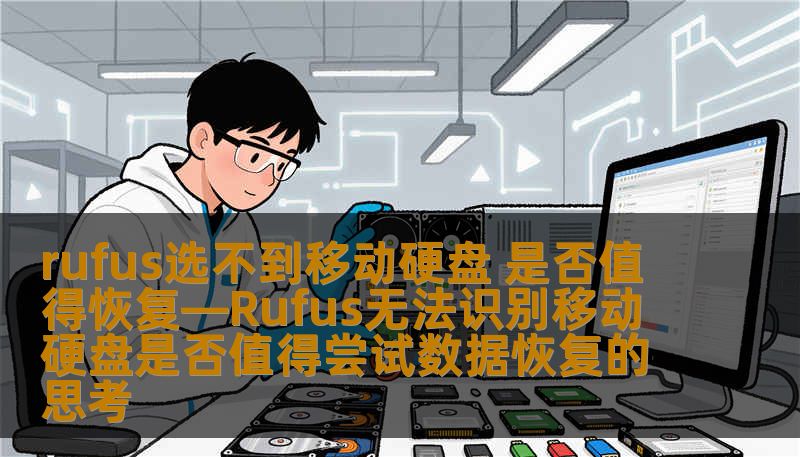 rufus选不到移动硬盘 是否值得恢复—Rufus无法识别移动硬盘是否值得尝试数据恢复的思考 rufus选不到移动硬盘 是否值得恢复—Rufus无法识别移动硬盘是否值得尝试数据恢复的思考