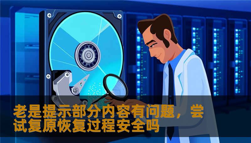 老是提示部分内容有问题，尝试复原恢复过程安全吗
