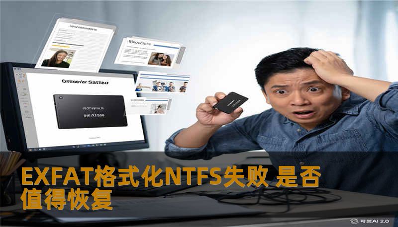 EXFAT格式化NTFS失败 是否值得恢复 EXFAT格式化NTFS失败 是否值得恢复