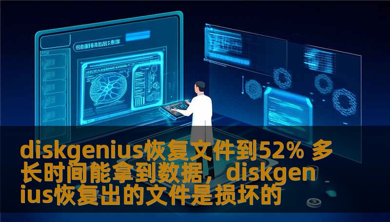 diskgenius恢复文件到52% 多长时间能拿到数据,diskgenius恢复出的文件是损坏的 diskgenius恢复文件到52% 多长时间能拿到数据,diskgenius恢复出的文件是损坏的