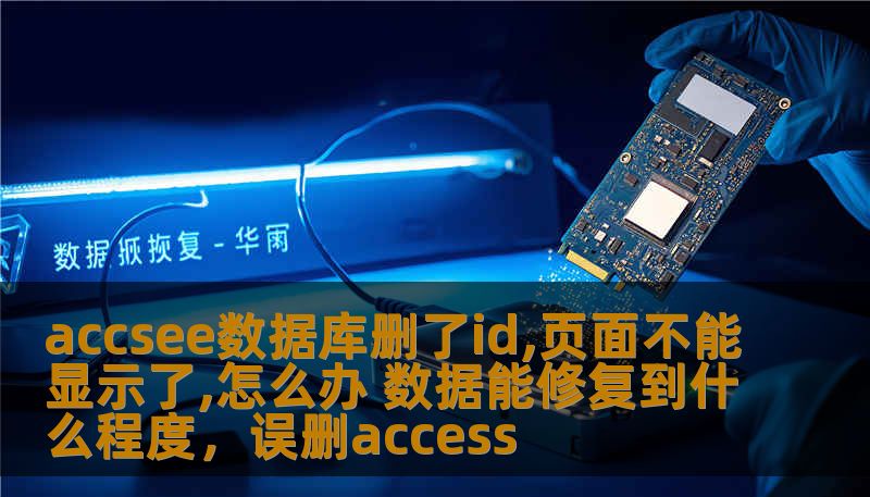 accsee数据库删了id,页面不能显示了,怎么办 数据能修复到什么程度,误删access accsee数据库删了id,页面不能显示了,怎么办 数据能修复到什么程度,误删access