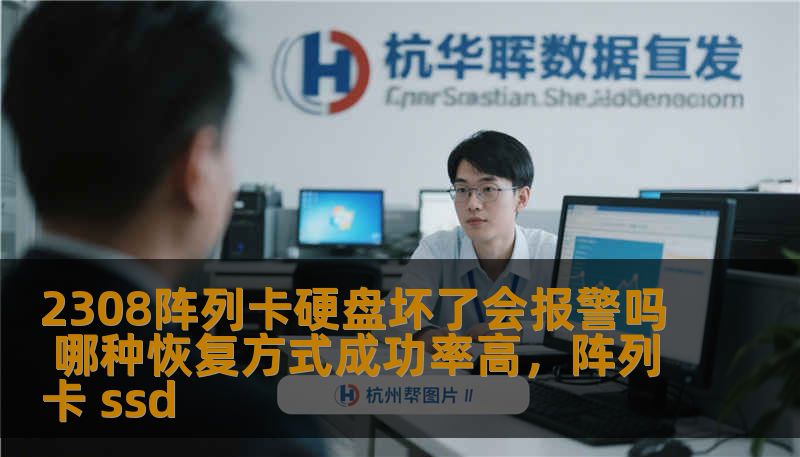 2308阵列卡硬盘坏了会报警吗 哪种恢复方式成功率高，阵列卡 ssd