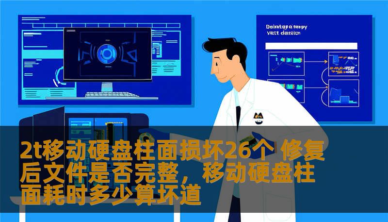 2t移动硬盘柱面损坏26个 修复后文件是否完整，移动硬盘柱面耗时多少算坏道