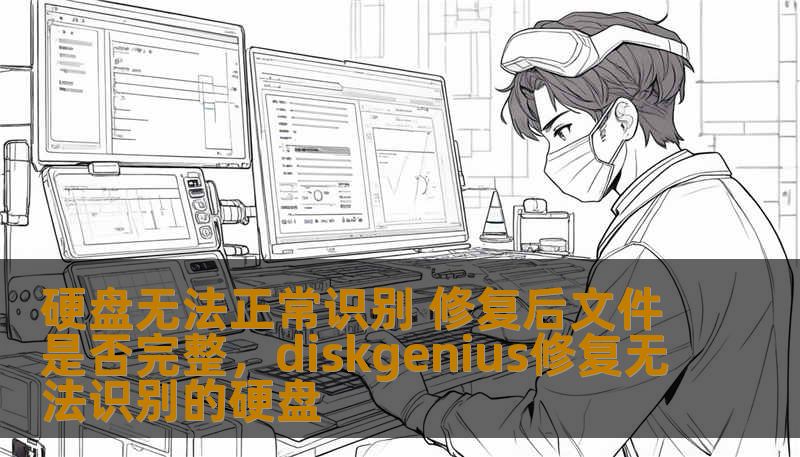 硬盘无法正常识别 修复后文件是否完整，diskgenius修复无法识别的硬盘