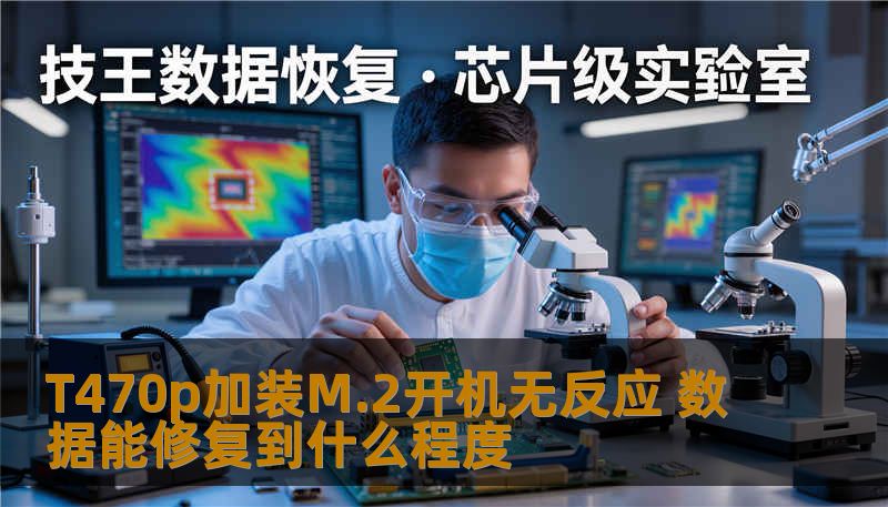 T470p加装M.2开机无反应 数据能修复到什么程度 T470p加装M.2开机无反应 数据能修复到什么程度