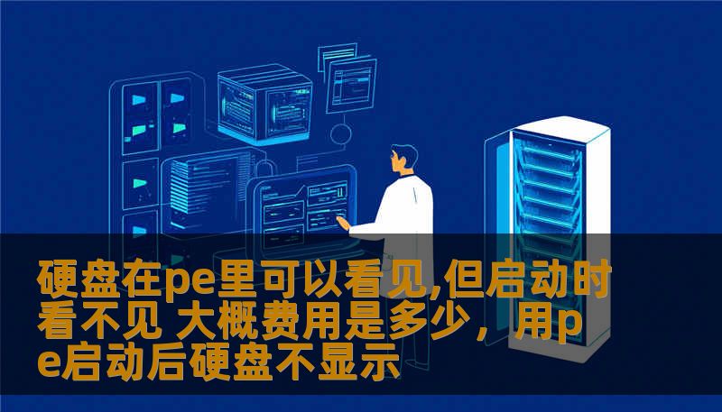硬盘在pe里可以看见,但启动时看不见 大概费用是多少，用pe启动后硬盘不显示