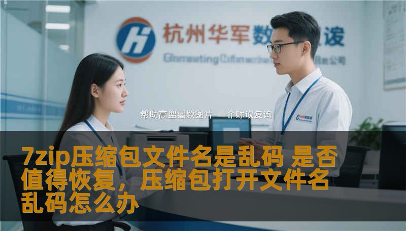 7zip压缩包文件名是乱码 是否值得恢复，压缩包打开文件名乱码怎么办