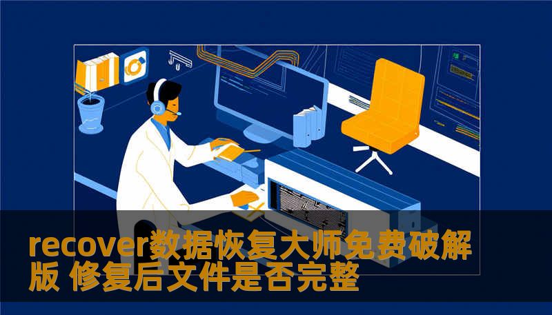 recover数据恢复大师免费破解版 修复后文件是否完整