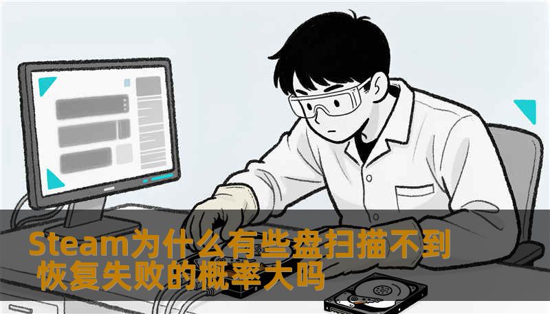 Steam为什么有些盘扫描不到 恢复失败的概率大吗