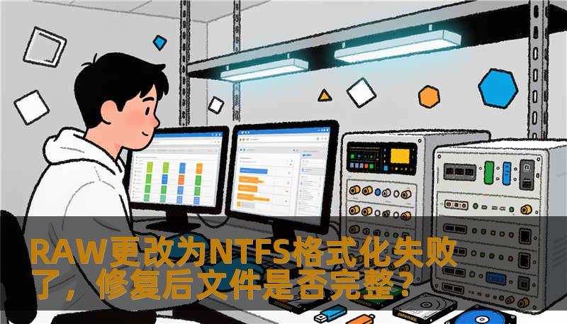 RAW更改为NTFS格式化失败了,修复后文件是否完整? RAW更改为NTFS格式化失败了,修复后文件是否完整?