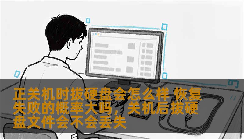 正关机时拔硬盘会怎么样 恢复失败的概率大吗，关机后拔硬盘文件会不会丢失