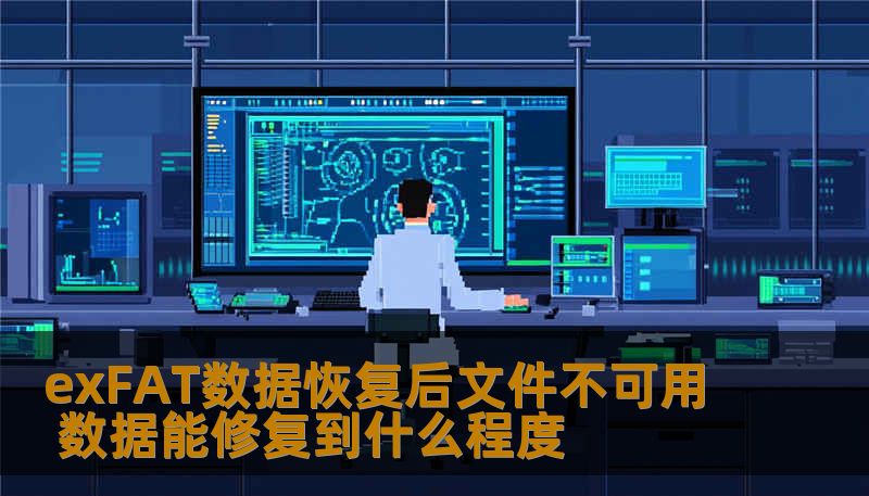 exFAT数据恢复后文件不可用 数据能修复到什么程度