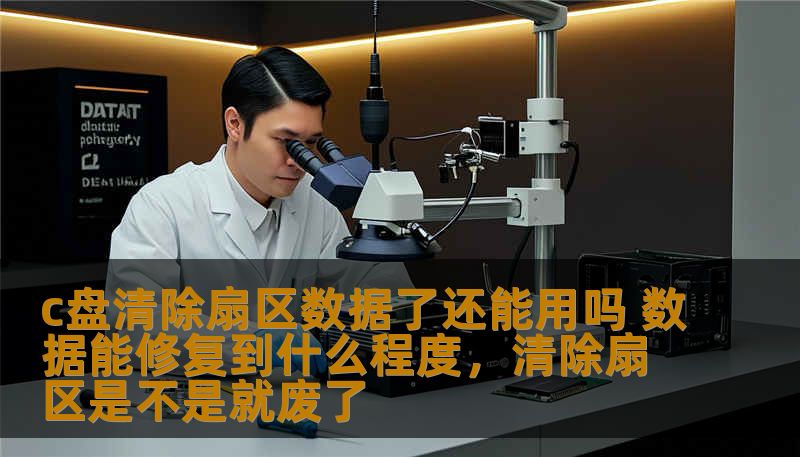 c盘清除扇区数据了还能用吗 数据能修复到什么程度,清除扇区是不是就废了 c盘清除扇区数据了还能用吗 数据能修复到什么程度,清除扇区是不是就废了