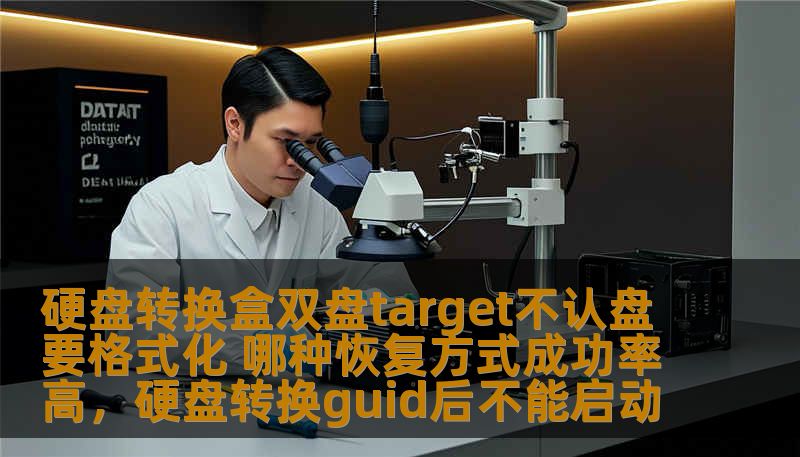 硬盘转换盒双盘target不认盘要格式化 哪种恢复方式成功率高,硬盘转换guid后不能启动 硬盘转换盒双盘target不认盘要格式化 哪种恢复方式成功率高,硬盘转换guid后不能启动